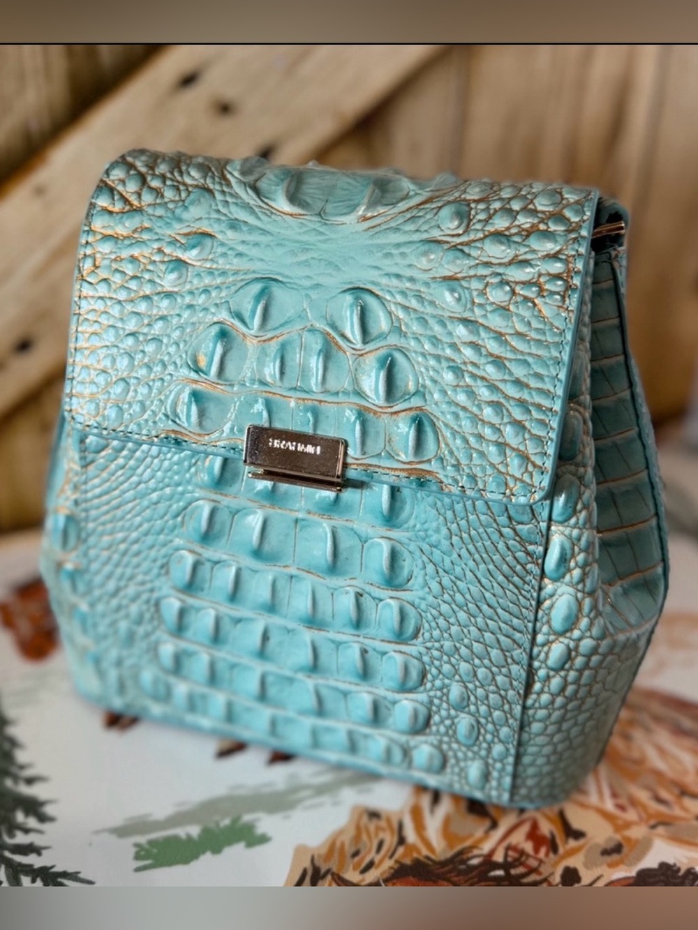 Brahmin Margo Waterfall Crossbody Bag Melbourne Leather Purse Handbag NWT $285